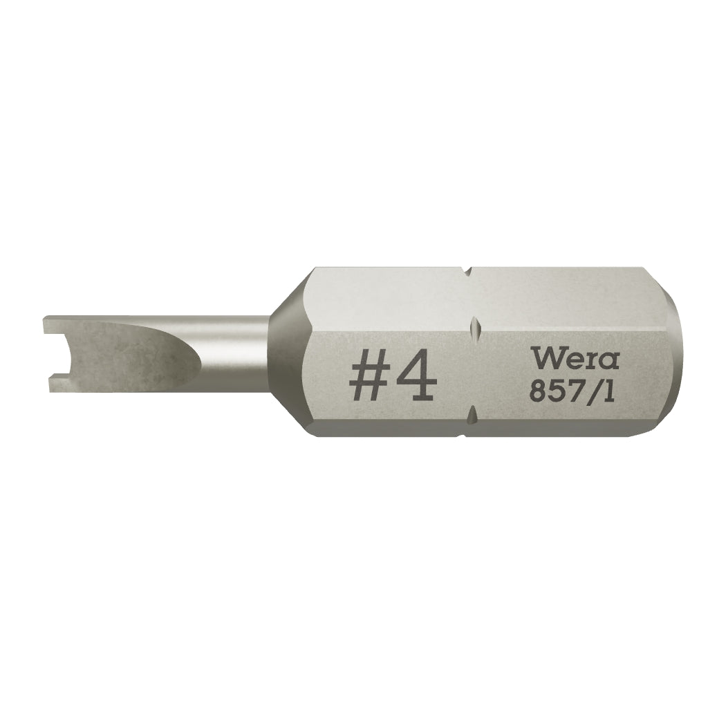 Wera 057150 #4 x 25mm Spanner Bit - WR057150 - KC Tool