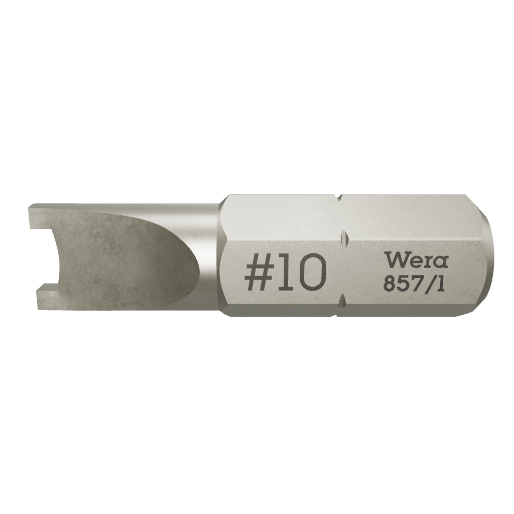 Wera 057153 #10 x 25mm Spanner Bit - WR057153 - KC Tool