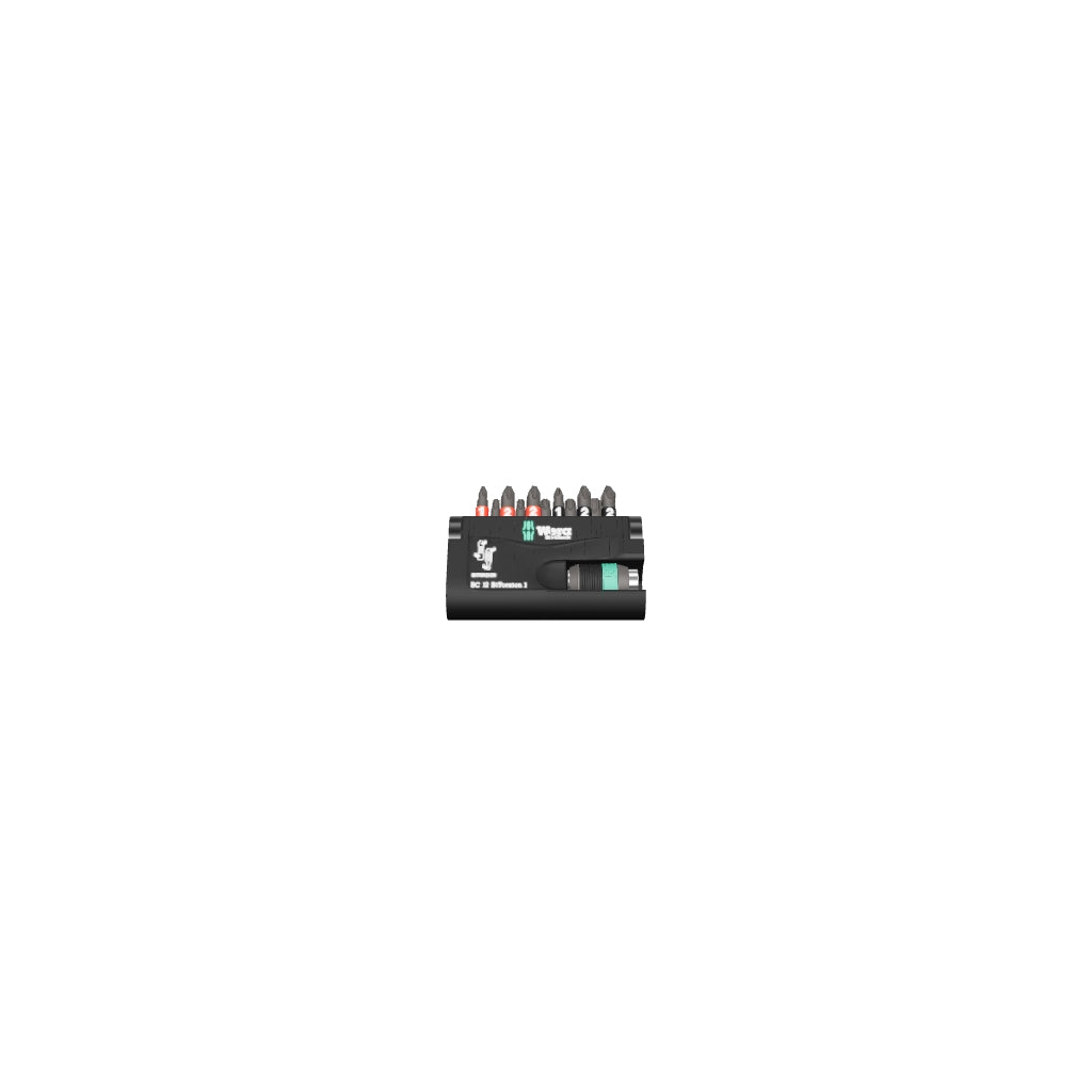 Wera 057420 Bit-Check 12 BiTorsion 1 - PH, PZ, and TX Insert Bit Set - WR057420 - KC Tool
