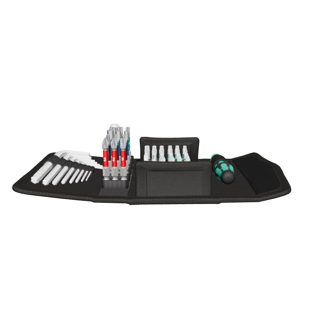 Wera 057460 Kraftform Kompakt 100 Set - WR057460 - KC Tool