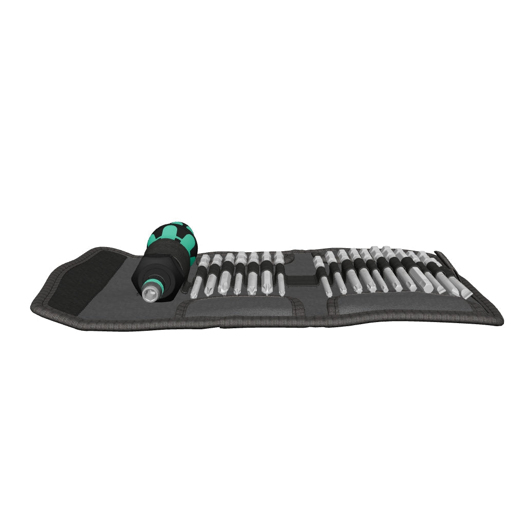 Wera 057482 Kraftform Kompakt Turbo Set, 18 Pieces - WR057482 - KC Tool
