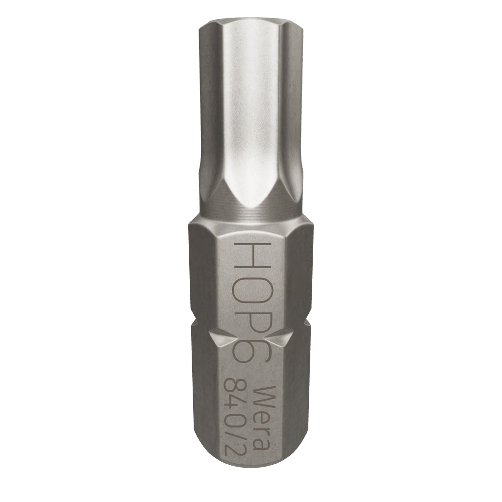 Wera 057520 6 x 30mm Hex Bit - 5/16" Drive - WR057520 - KC Tool