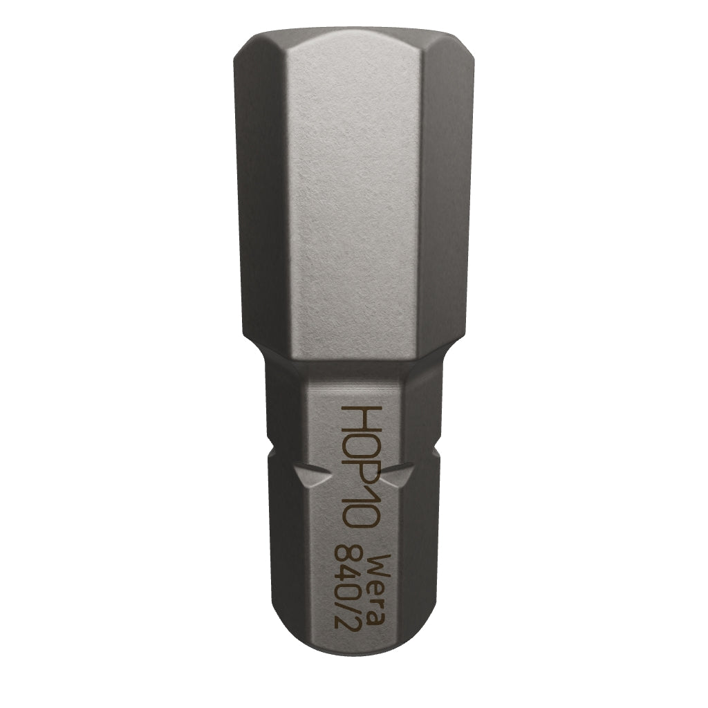 Wera 057530 10 x 30mm Hex Bit - 5/16" Drive - WR057530 - KC Tool