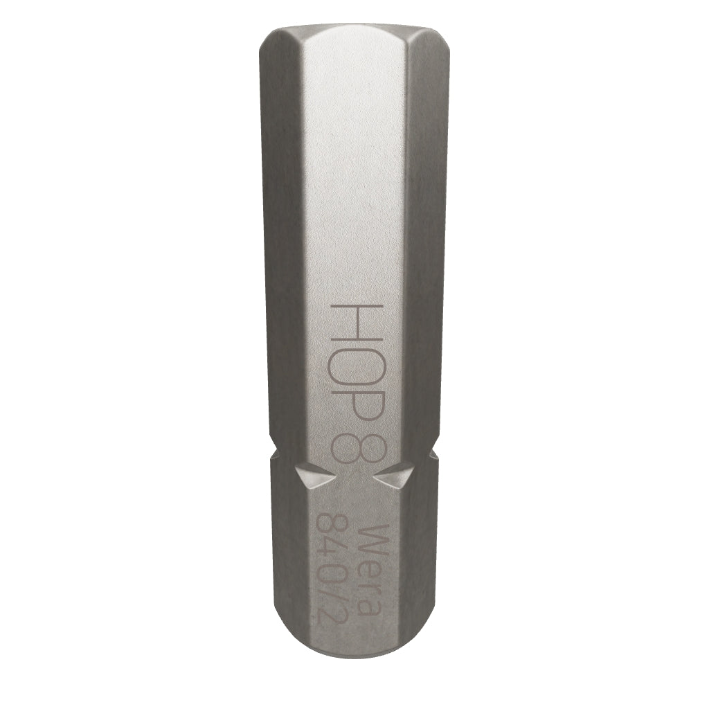 Wera 057572 6 x 100mm Hex Power Bit - 5/16" Drive - WR057572 - KC Tool