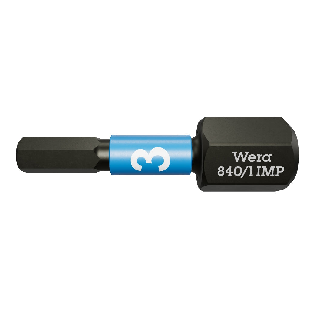 Wera 057603 3 x 25mm Hex Impaktor Diamond Coated Bit - WR057603 - KC Tool