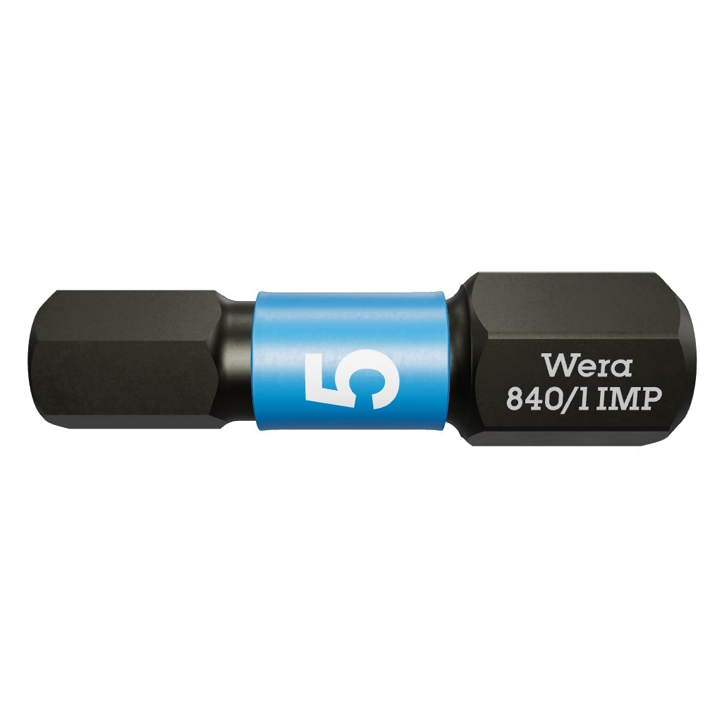 Wera 057605 5 x 25mm Hex Impaktor Diamond Coated Bit - WR057605 - KC Tool