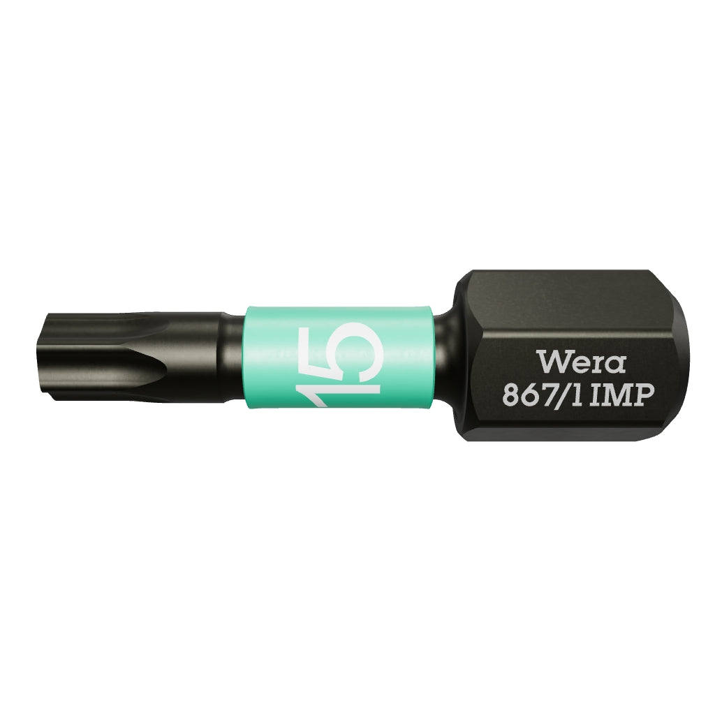 Wera 057623 T15 x 25mm TORX® Impaktor Diamond Coated Bit - WR057623 - KC Tool