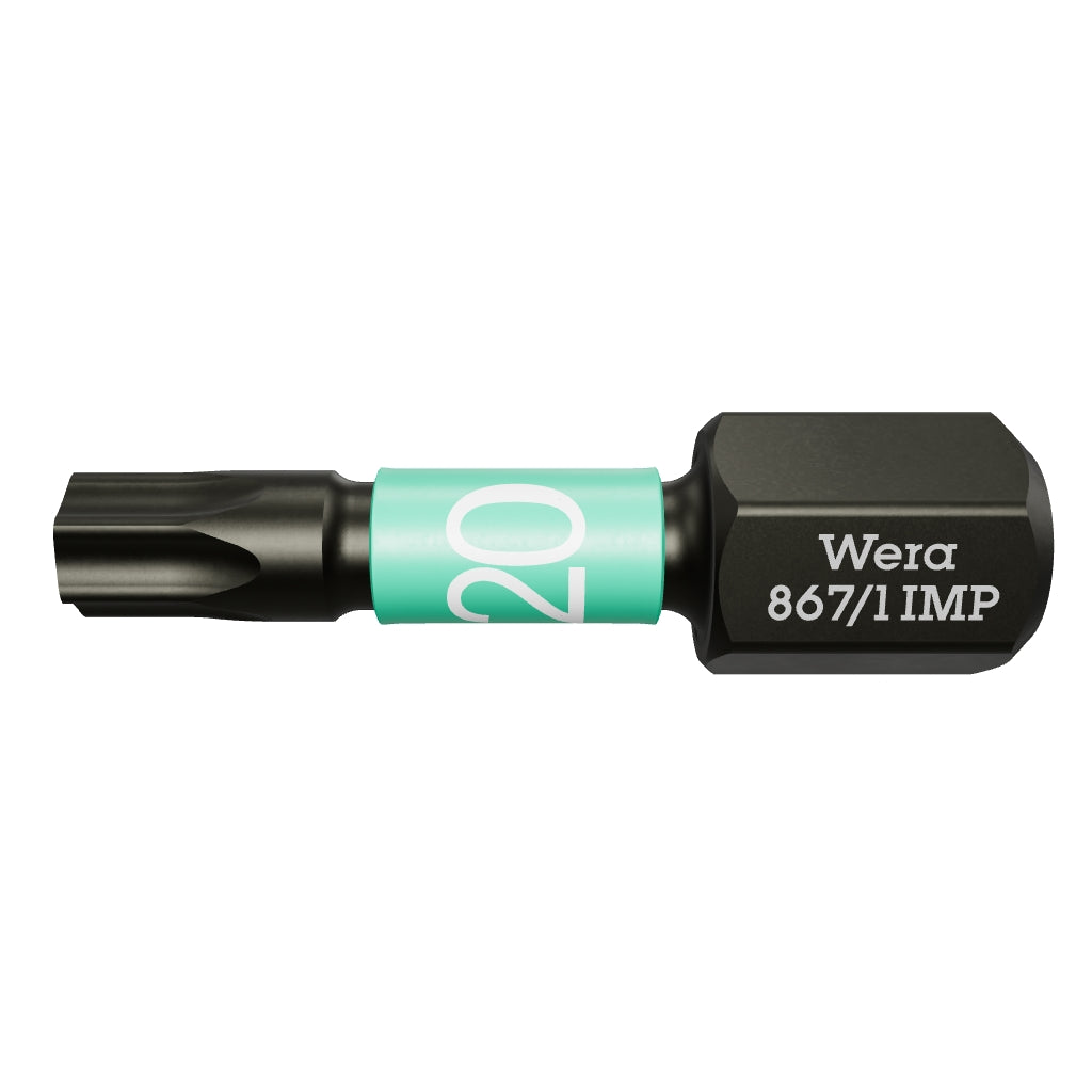 Wera 057624 T20 x 25mm TORX® Impaktor Diamond Coated Bit - WR057624 - KC Tool