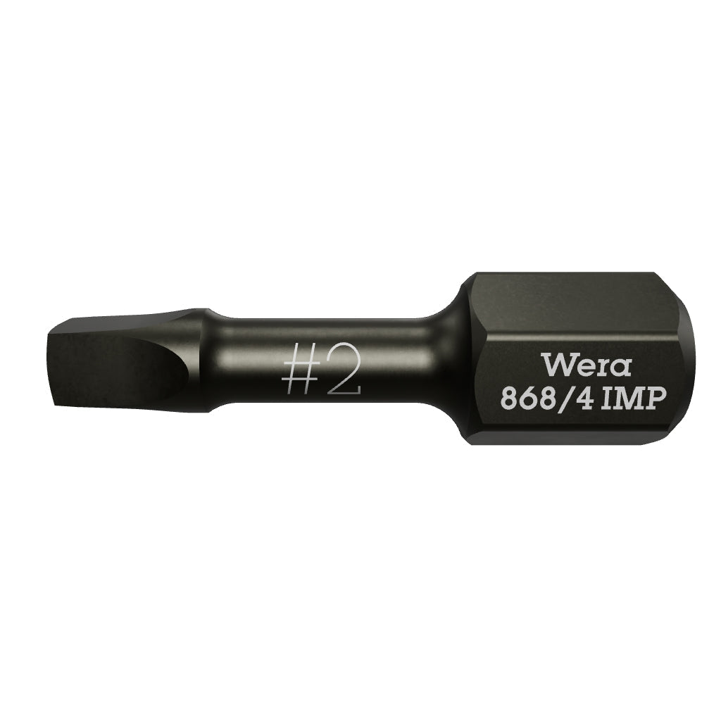 Wera 057631 #2 x 25mm Square Impaktor Diamond Coated Bit - WR057631 - KC Tool