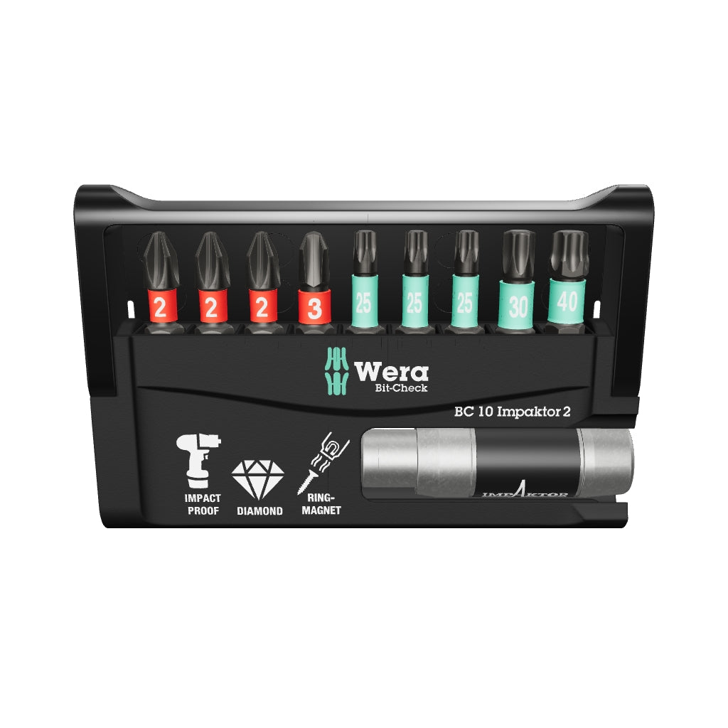 Wera 057682 Impaktor Bit-Check Set - WR057682 - KC Tool