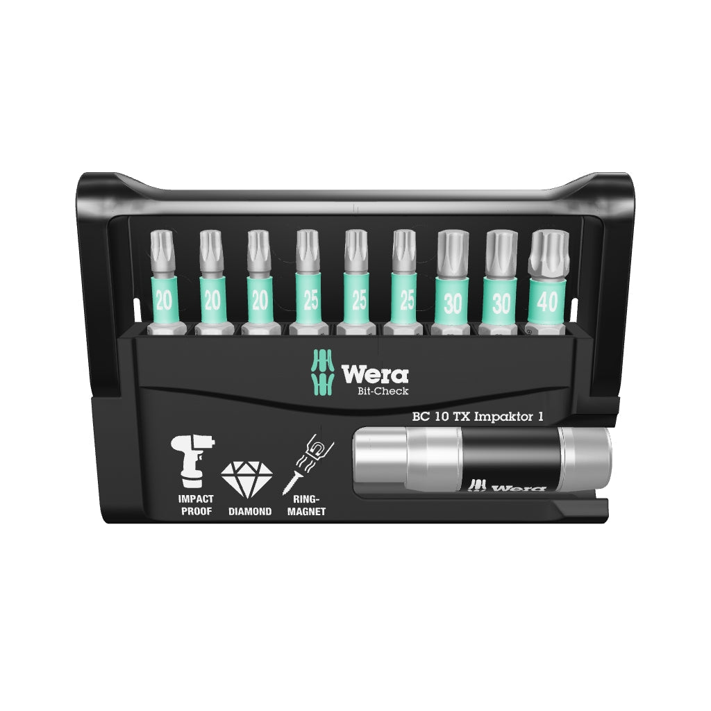 Wera 057688 Impaktor Bit-Check Set - WR057688 - KC Tool