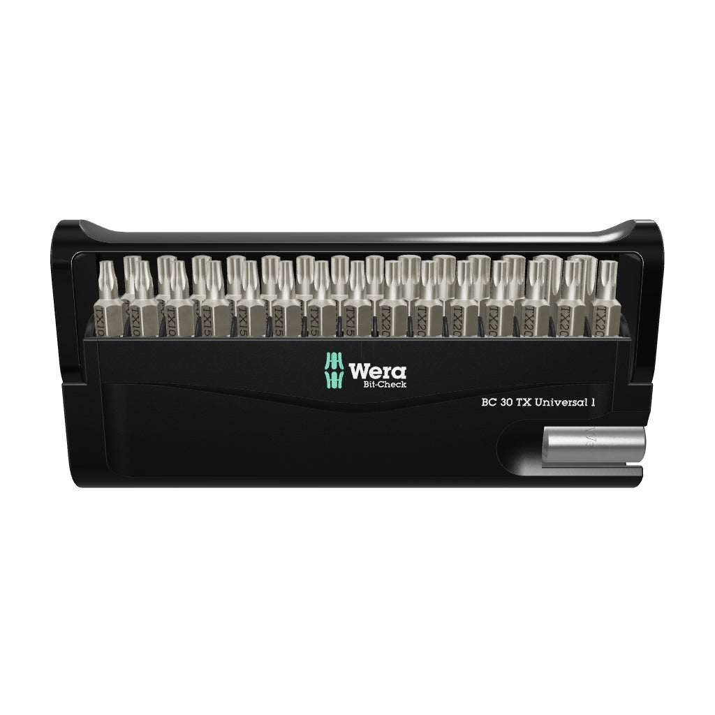 Wera 057900 Bit-Check 30 TX Universal 1 SB, 30 Pieces - WR057900 - KC Tool