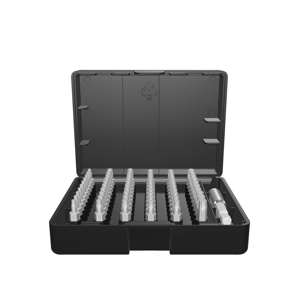 Wera 057909 Bit-Safe Classic 9 - TORX® 61 Piece Bit Set - WR057909 - KC Tool