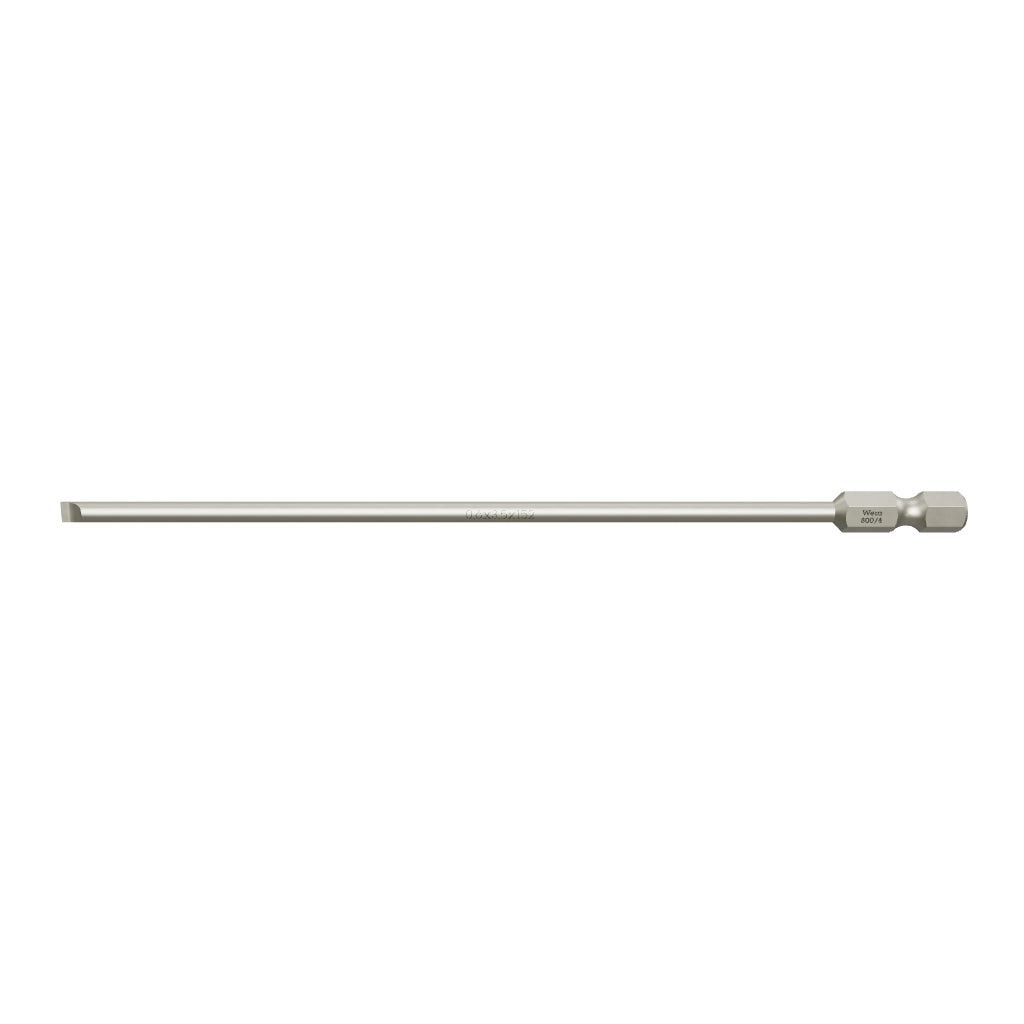 Wera 059450 0.6 x 3.5 x 152mm Slotted Power Bit - WR059450 - KC Tool
