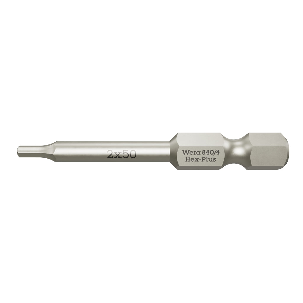 Wera 059603 2 x 50mm Hex Power Bit - WR059603 - KC Tool