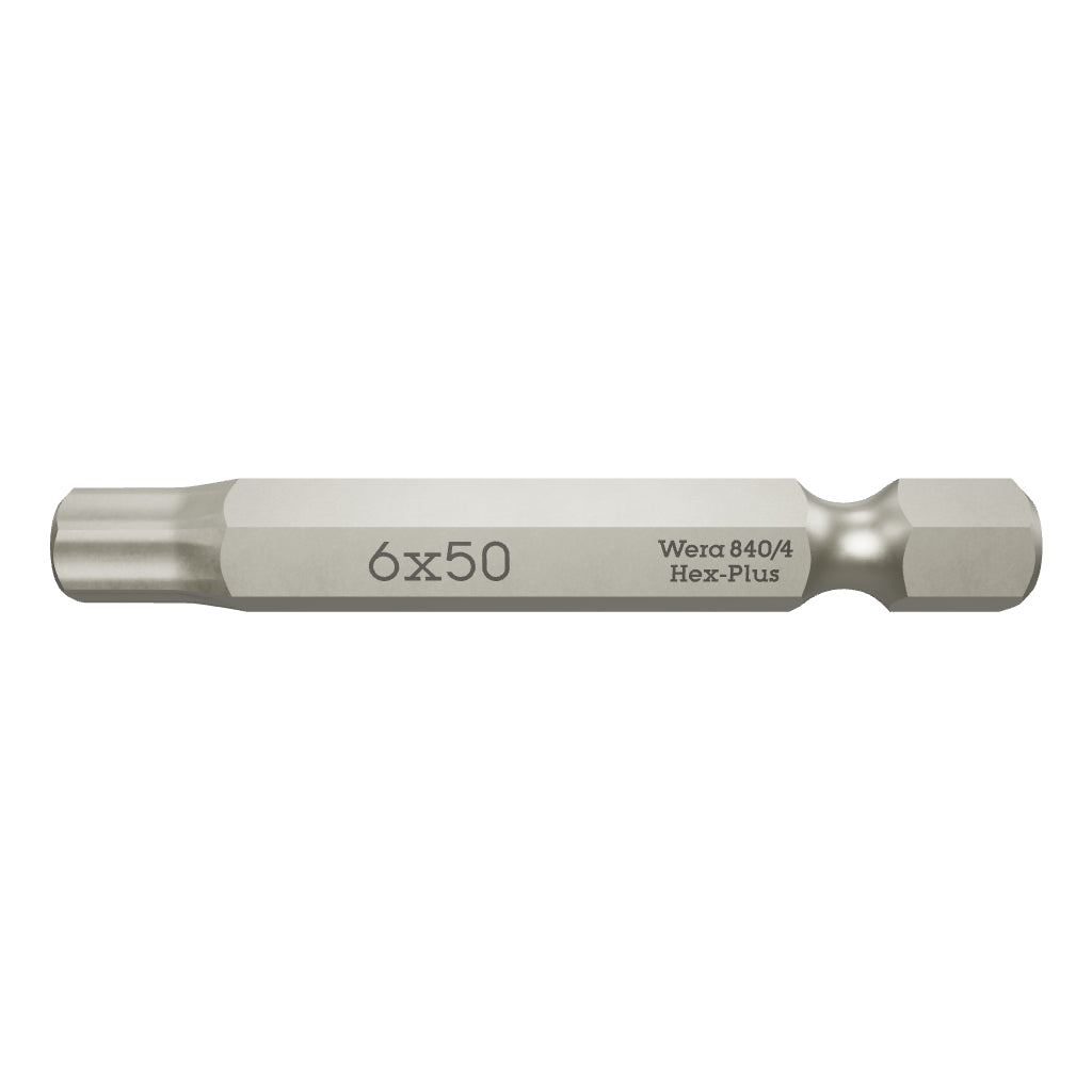 Wera 059620 6 x 50mm Hex Power Bit - WR059620 - KC Tool