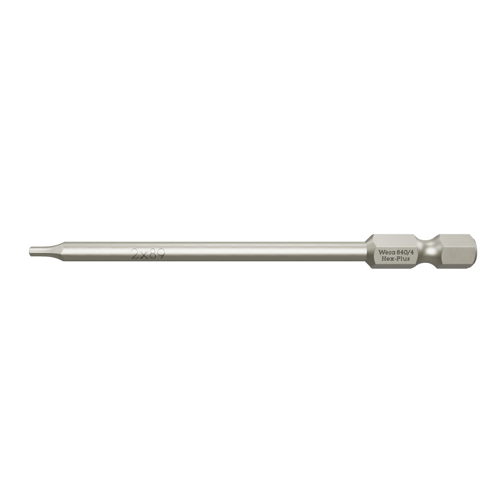 Wera 059628 2 x 89mm Hex Power Bit - WR059628 - KC Tool