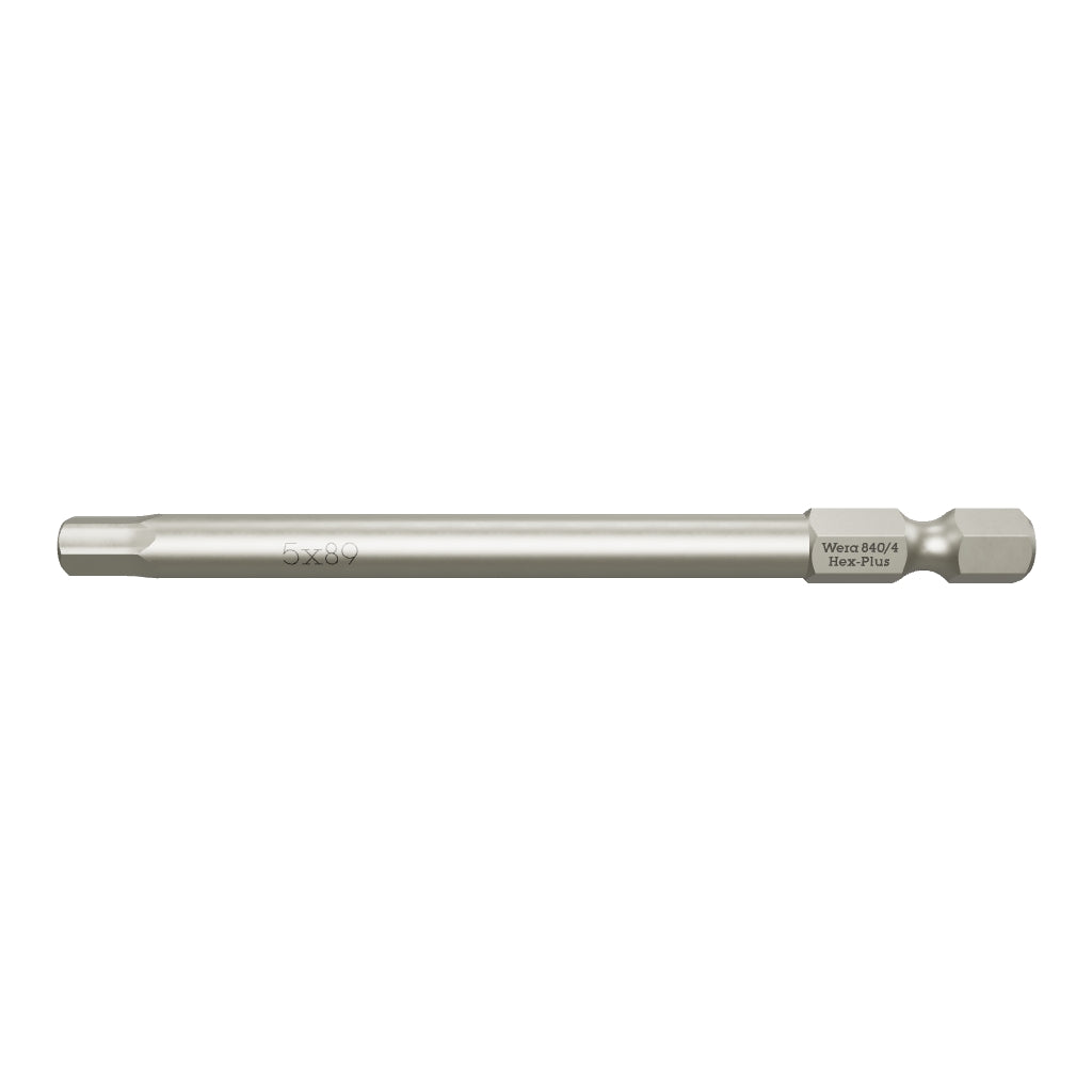Wera 059632 5 x 89mm Hex Power Bit - WR059632 - KC Tool