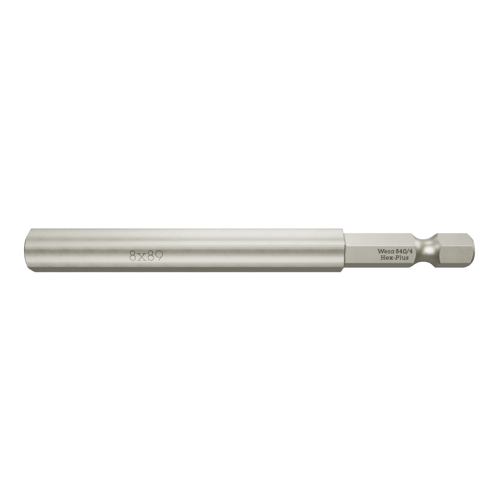 Wera 059637 8 x 89mm Hex Power Bit - WR059637 - KC Tool