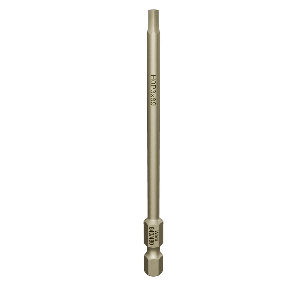 Wera 059642 3 x 89mm Security Hex Power Bit - WR059642 - KC Tool