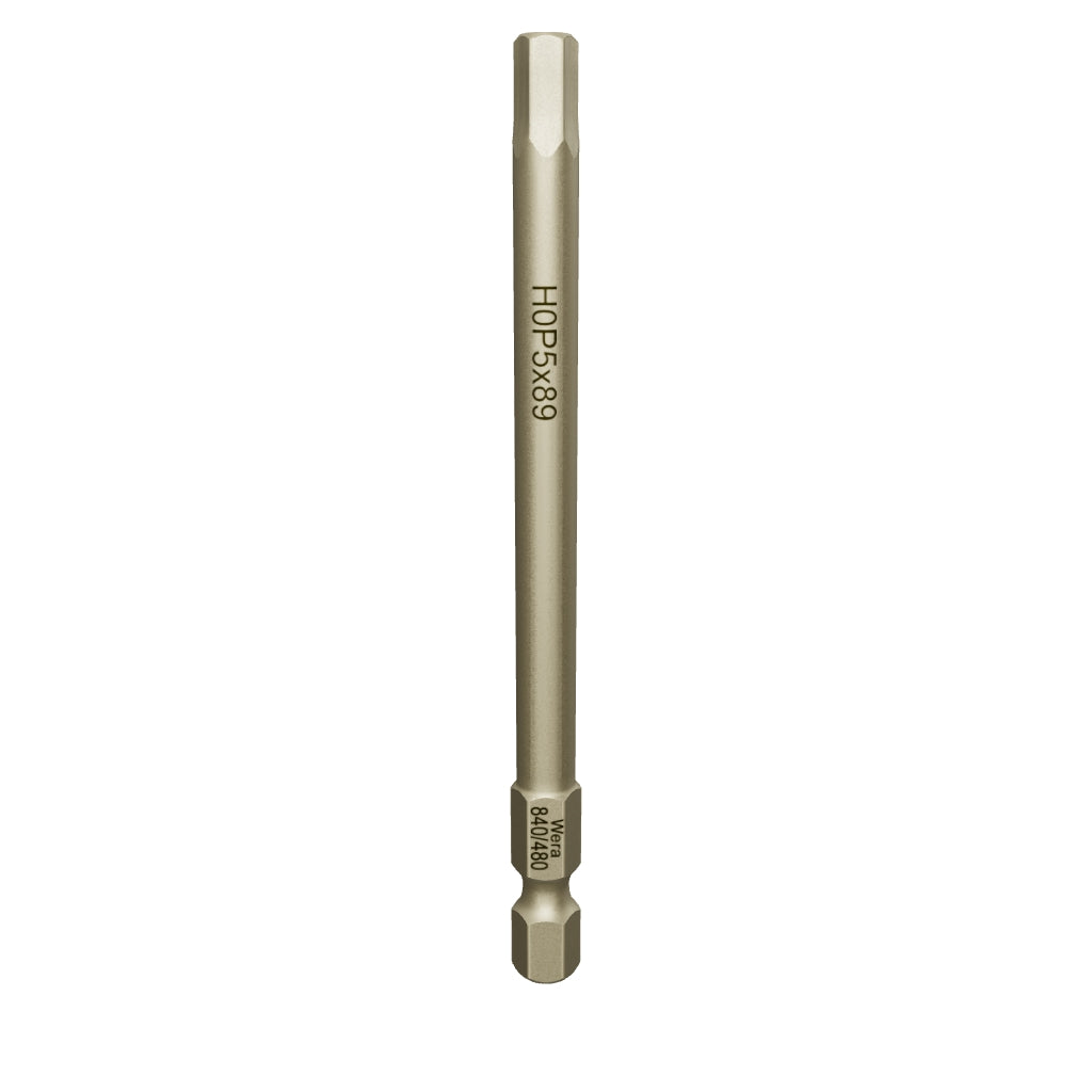Wera 059645 6 x 89mm Security Hex Power Bit - WR059645 - KC Tool