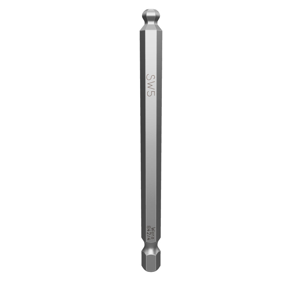 Wera 059680 3 x 89mm Ball End Hex Power Bit - WR059680 - KC Tool