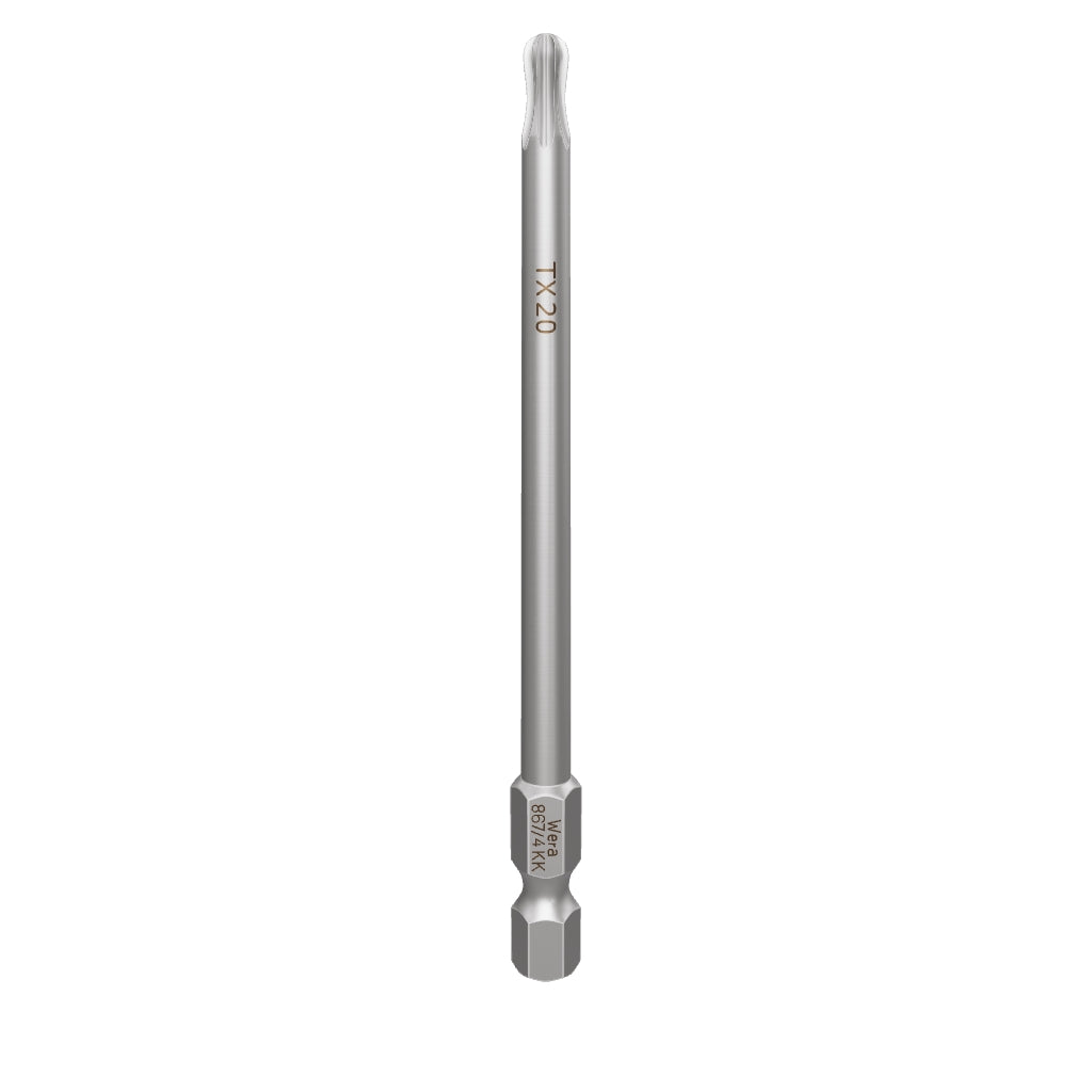 Wera 059702 Kraftform Kompakt T20 x 89mm Ball End TORX® Power Bit - WR059702 - KC Tool