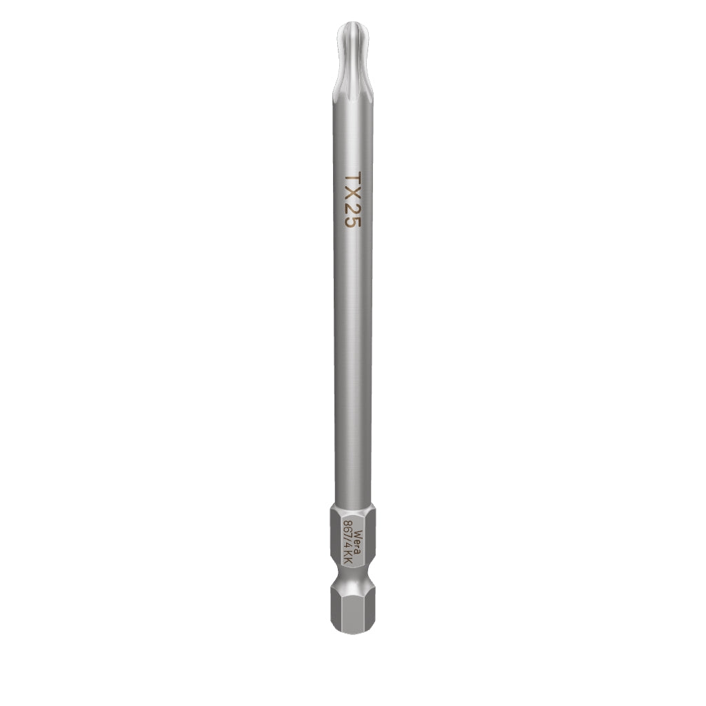 Wera 059703 Kraftform Kompakt T25 x 89mm Ball End TORX® Power Bit - WR059703 - KC Tool