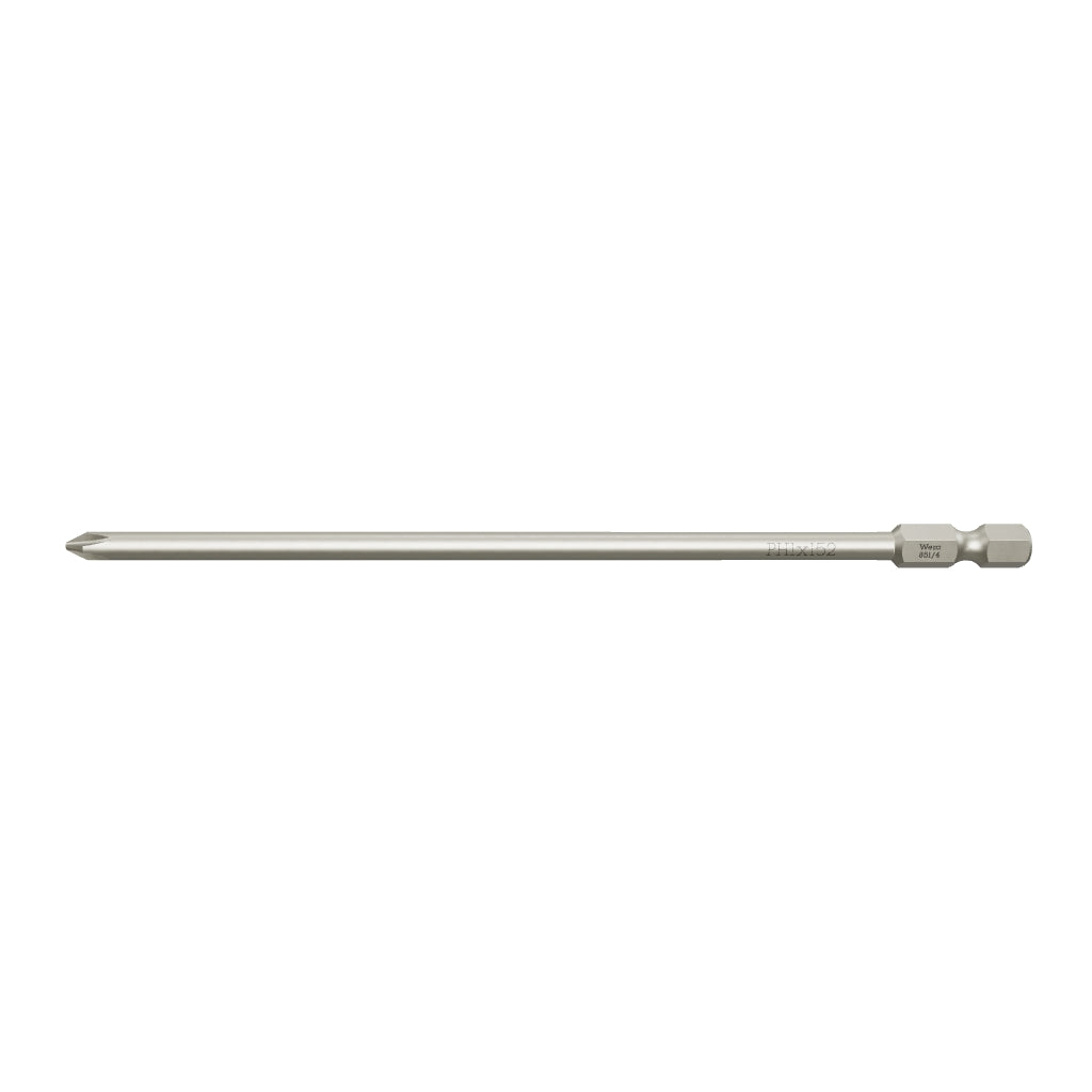 Wera 059766 #1 x 152mm Phillips Power Bit - WR059766 - KC Tool