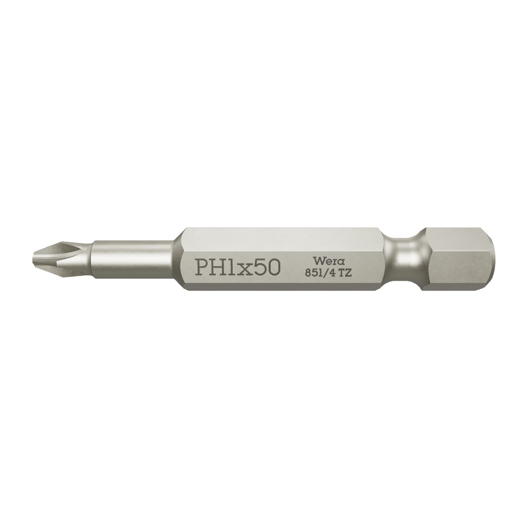 Wera 059805 #1 x 50mm Phillips Torsion Power Bit - WR059805 - KC Tool