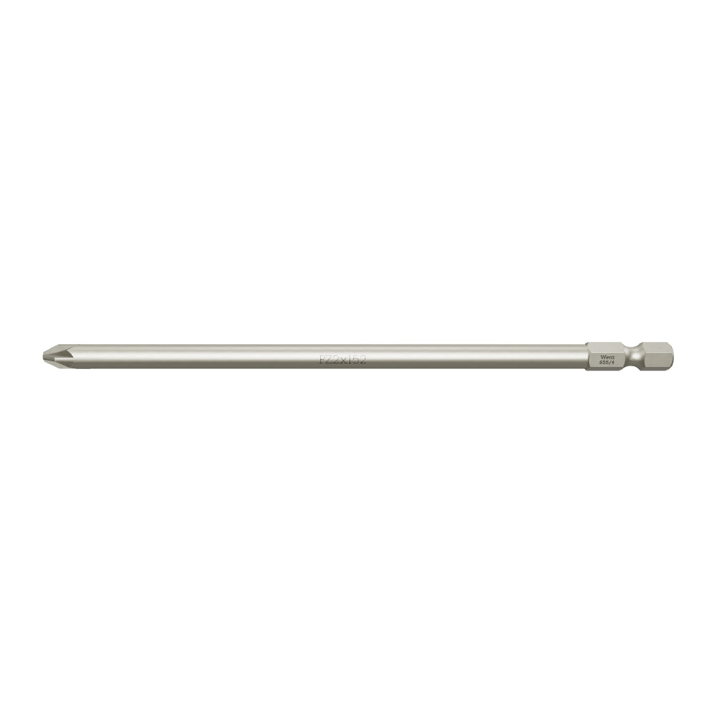 Wera 060038 #2 x 152mm Pozidriv Power Bit - WR060038 - KC Tool