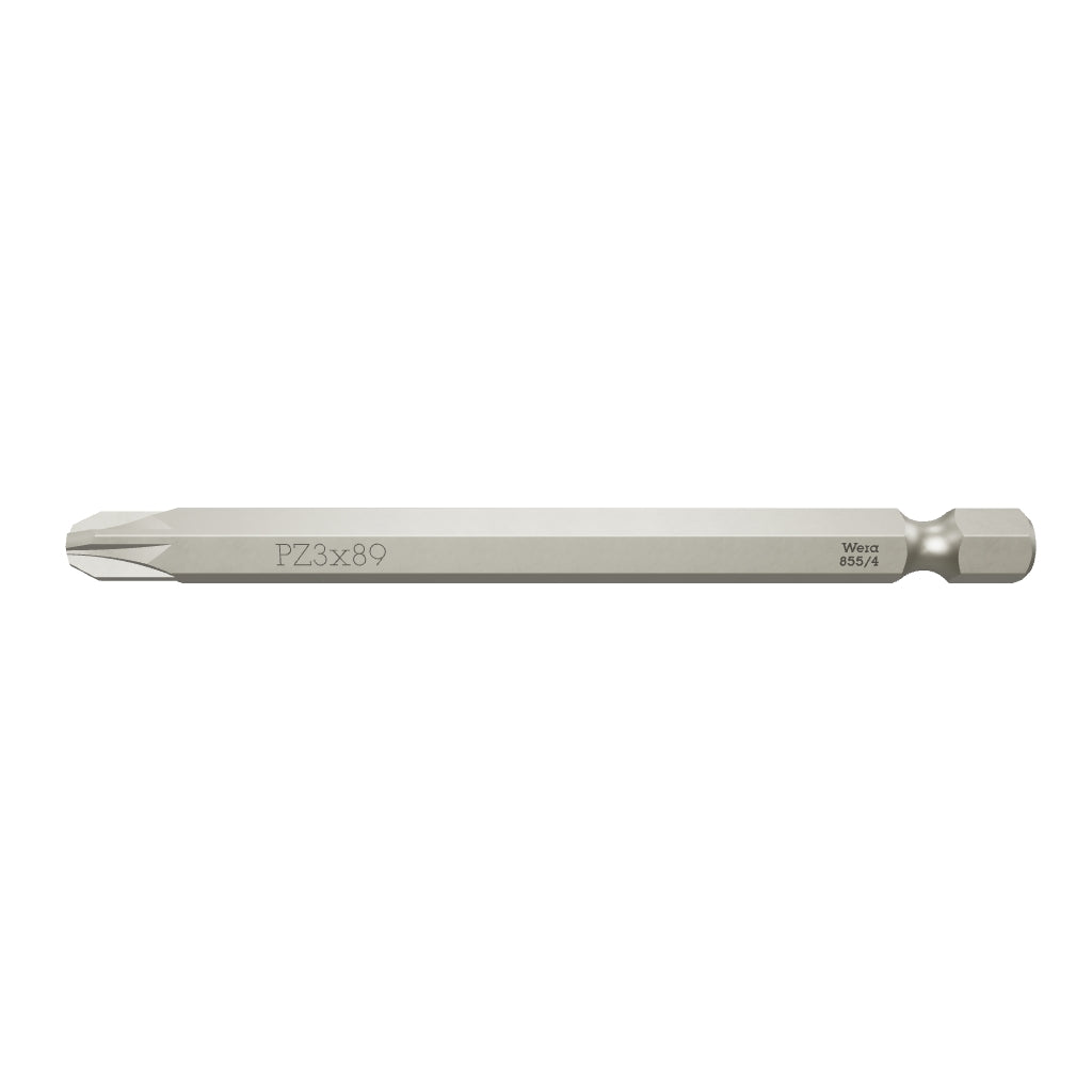 Wera 060043 #3 x 89mm Pozidriv Power Bit - WR060043 - KC Tool