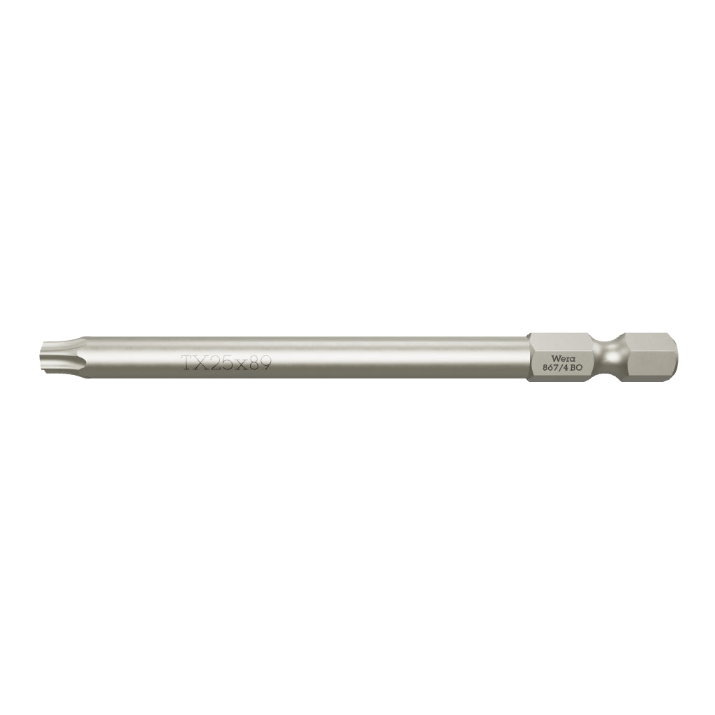 Wera 060053 T25s x 89mm Security TORX® Power Bit - WR060053 - KC Tool