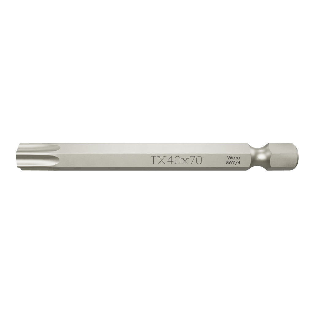 Wera 060130 T40 x 70mm TORX® Power Bit - WR060130 - KC Tool