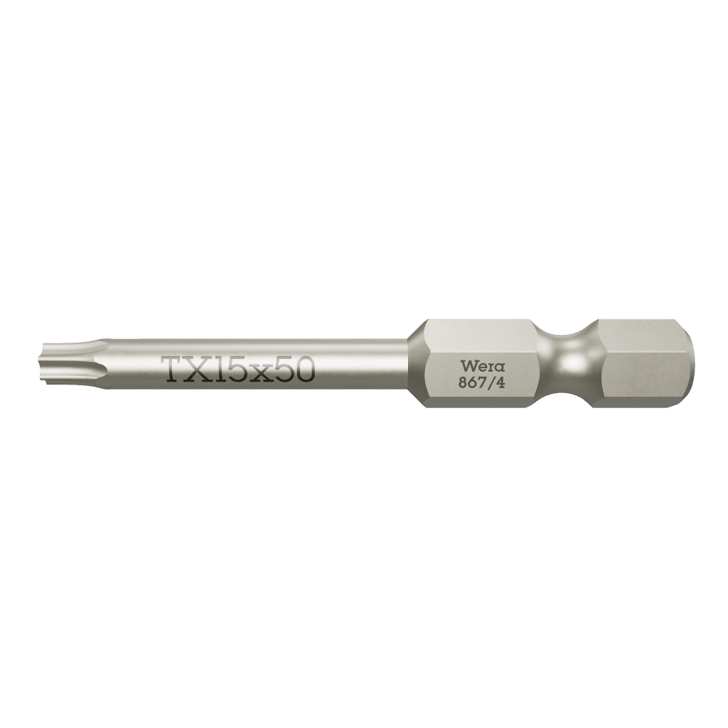 Wera 060133 T15 x 50mm TORX® Power Bit - WR060133 - KC Tool