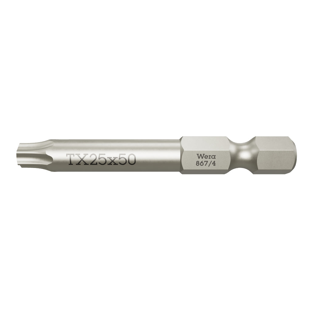 Wera 060135 T25 x 50mm TORX® Power Bit - WR060135 - KC Tool