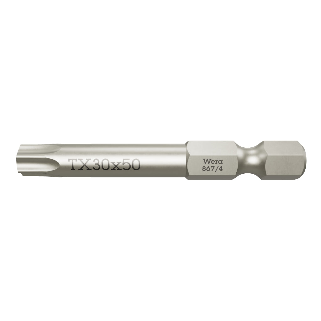 Wera 060137 T30 x 50mm TORX® Power Bit - WR060137 - KC Tool