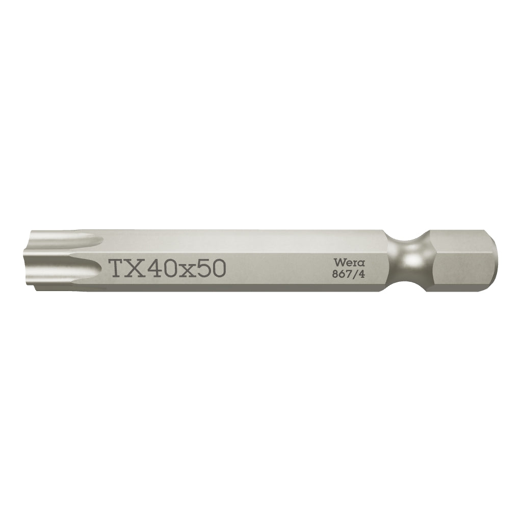 Wera 060138 T40 x 50mm TORX® Power Bit - WR060138 - KC Tool