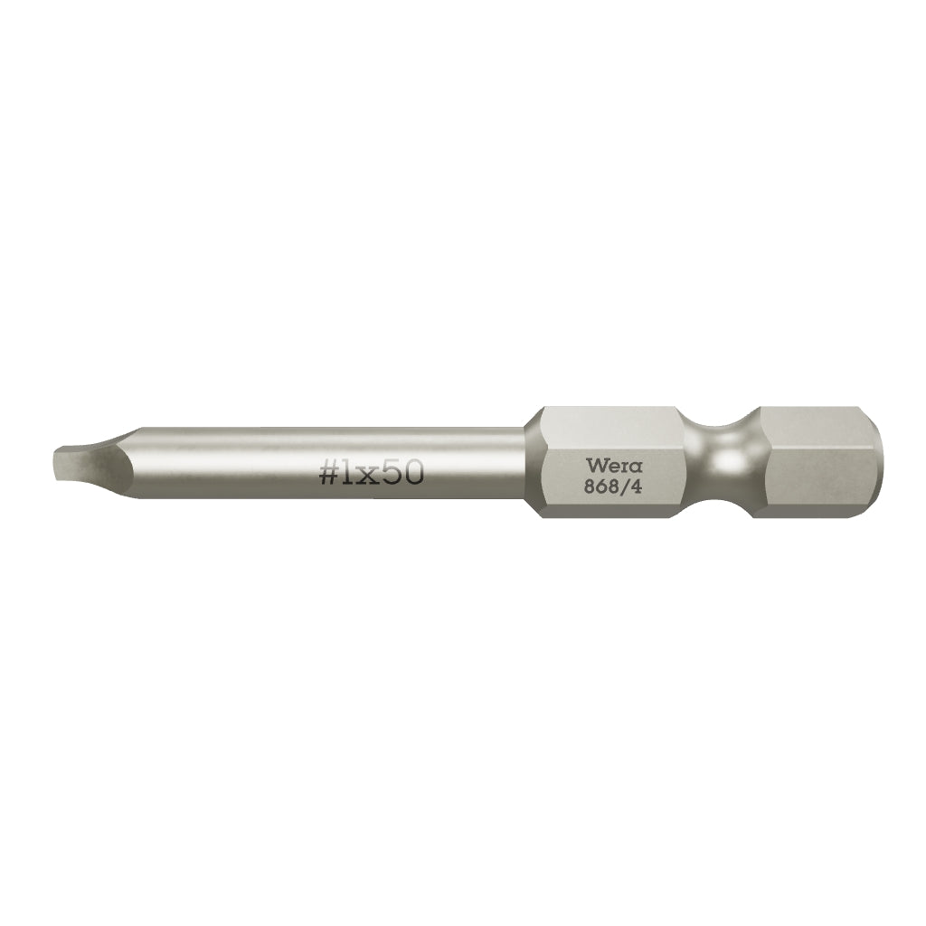 Wera 060160 #1 x 50mm Square Power Bit - WR060160 - KC Tool
