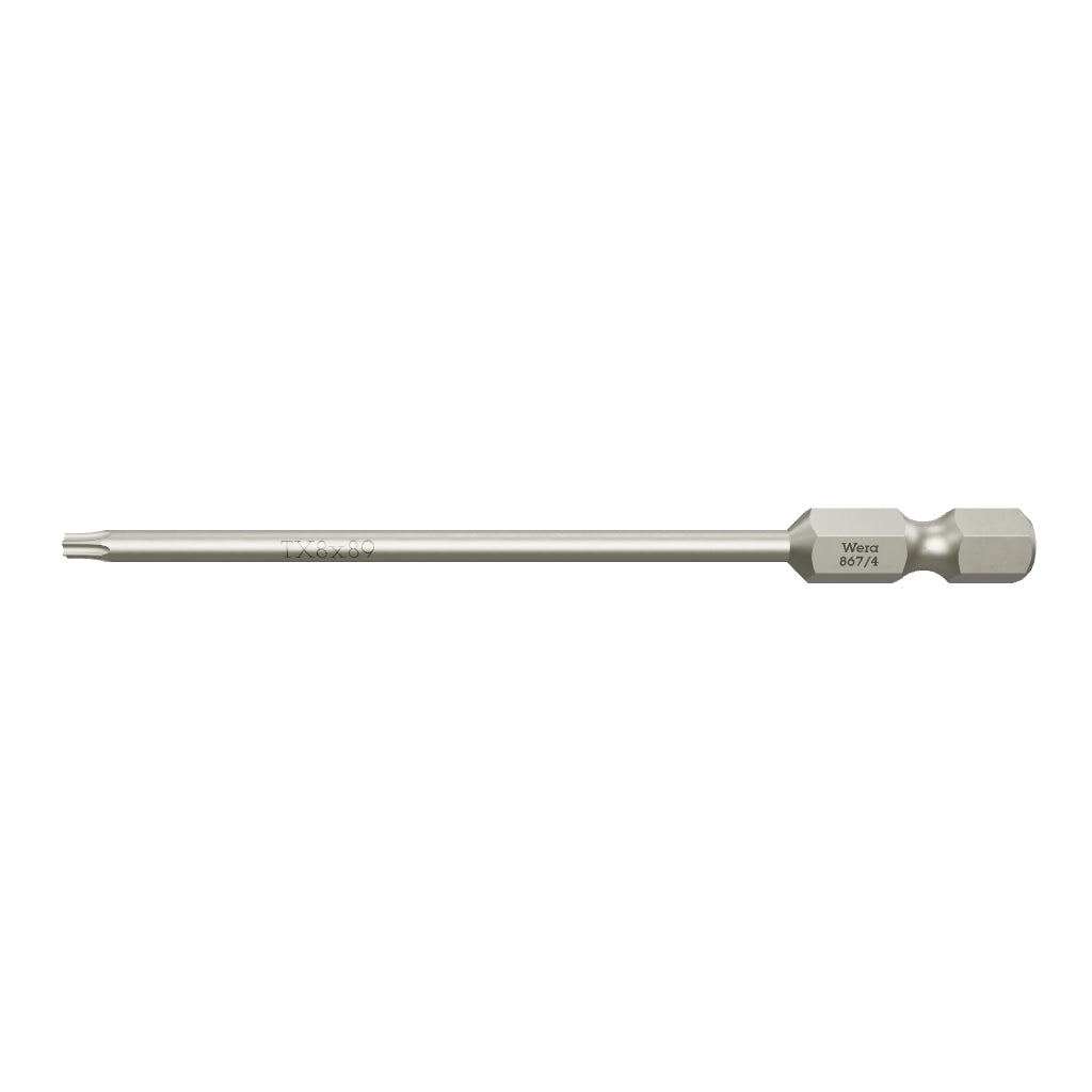 Wera 060185 T8 x 89mm TORX® Power Bit - WR060185 - KC Tool