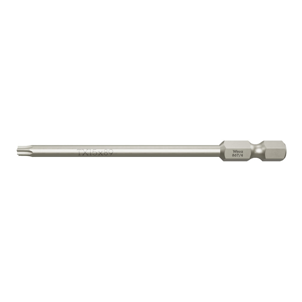 Wera 060187 T15 x 89mm TORX® Power Bit - WR060187 - KC Tool