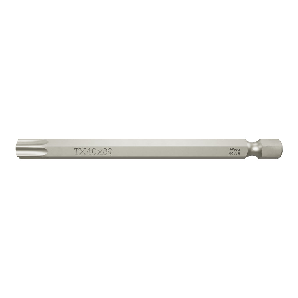 Wera 060192 T40 x 89mm TORX® Power Bit - WR060192 - KC Tool