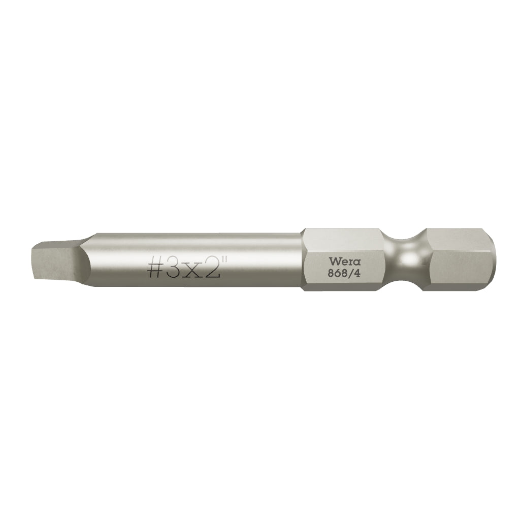 Wera 060296 #3 x 50mm Square Power Bit - WR060296 - KC Tool