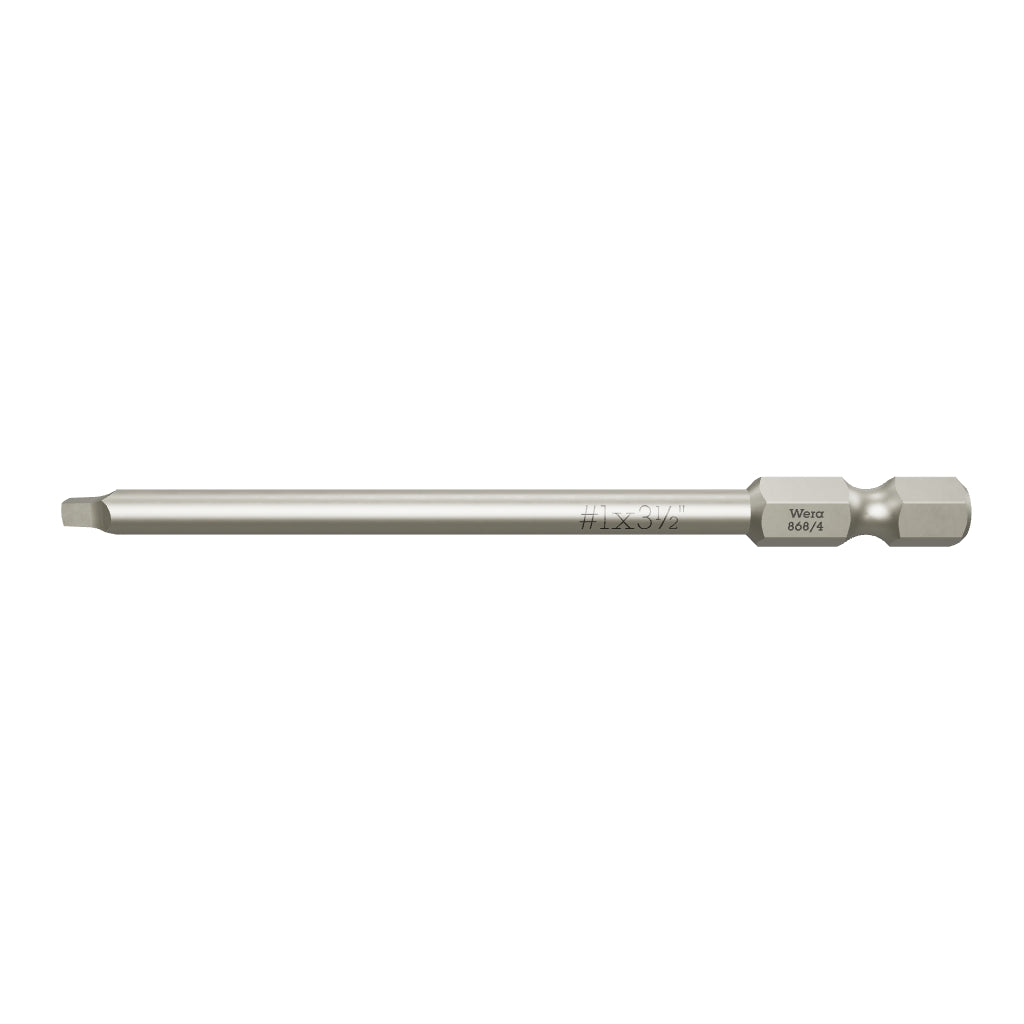 Wera 060297 #1 x 89mm Square Power Bit - WR060297 - KC Tool