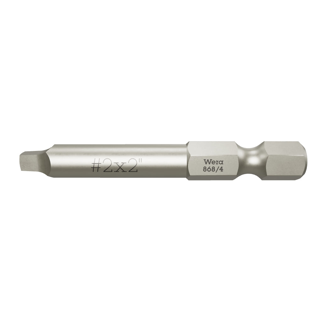 Wera 060301 #2 x 50mm Square Power Bit - WR060301 - KC Tool