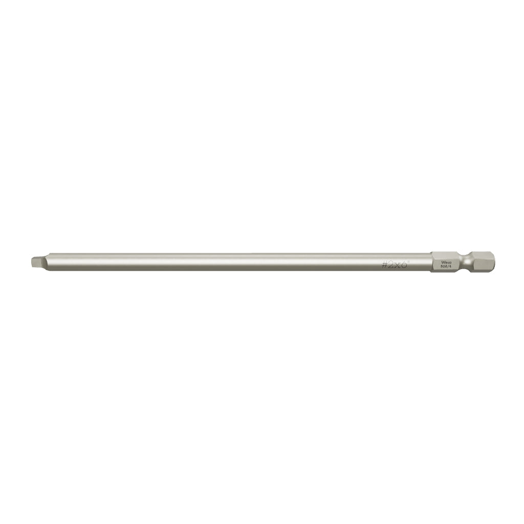 Wera 060304 #2 x 152mm Square Power Bit - WR060304 - KC Tool
