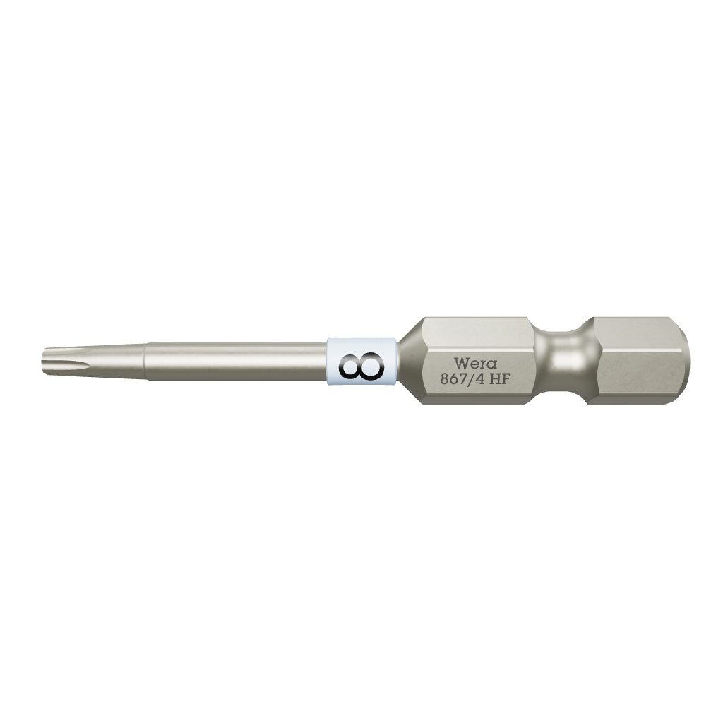 Wera 060505 TORX® HF Bit, T8 x 50mm - WR060505 - KC Tool