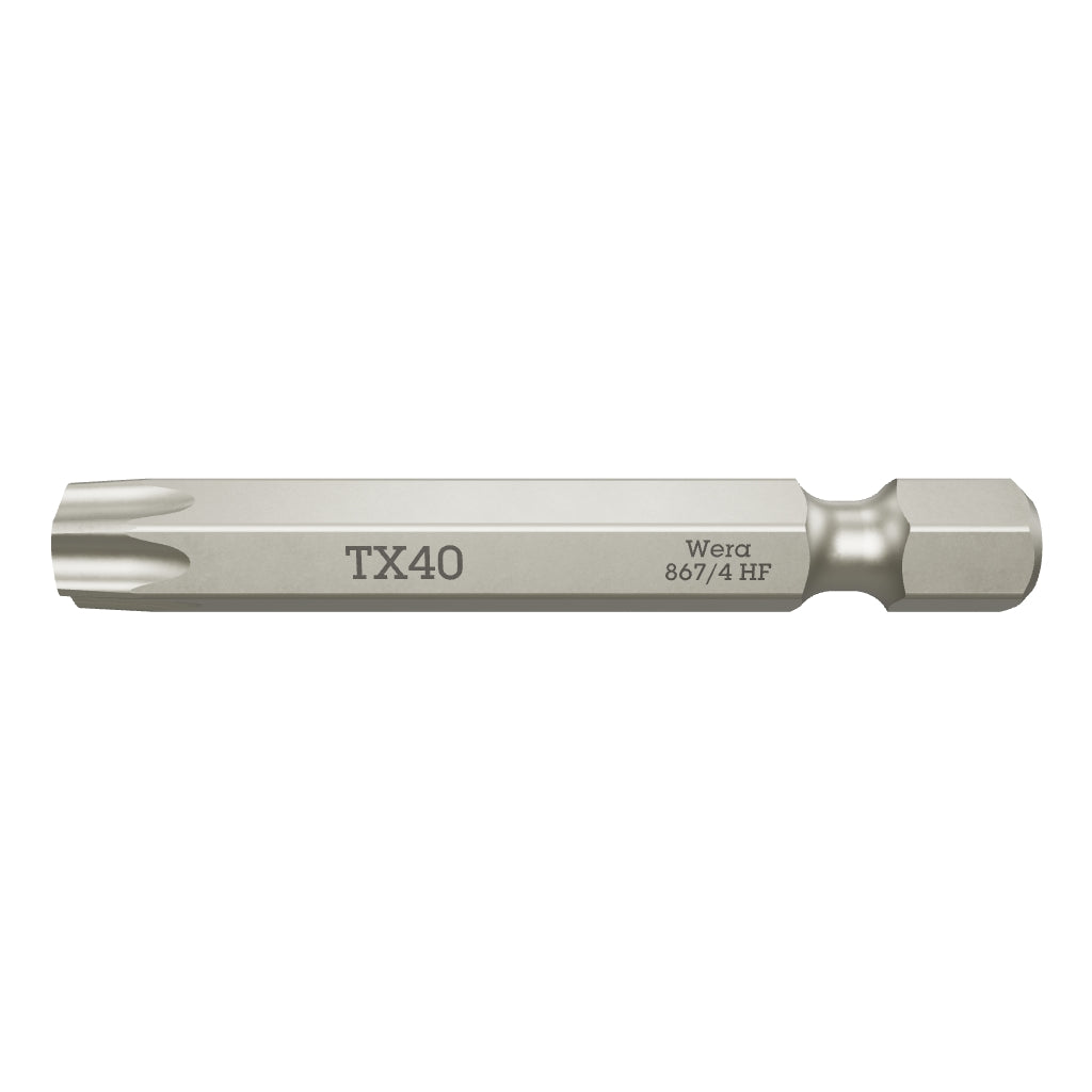 Wera 060511 TORX® HF Bit, T40 x 50mm - WR060511 - KC Tool