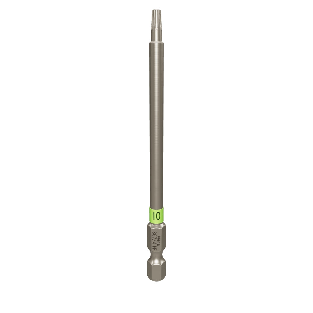 Wera 060512 TORX® HF Bit, T10 x 89mm - WR060512 - KC Tool