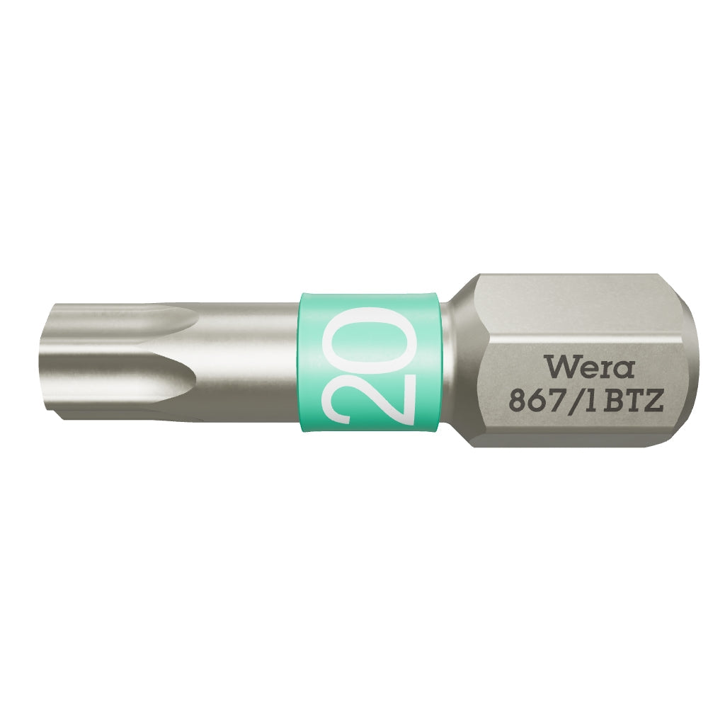 Wera 066124 T20 x 25mm TORX® BiTorsion Bit - WR066124 - KC Tool